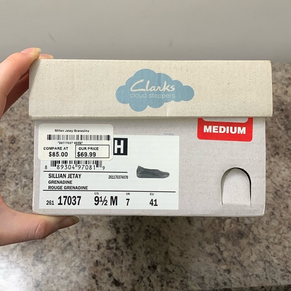 Orange Clarks Cloud Steppers Slippers - Picture 17 of 17